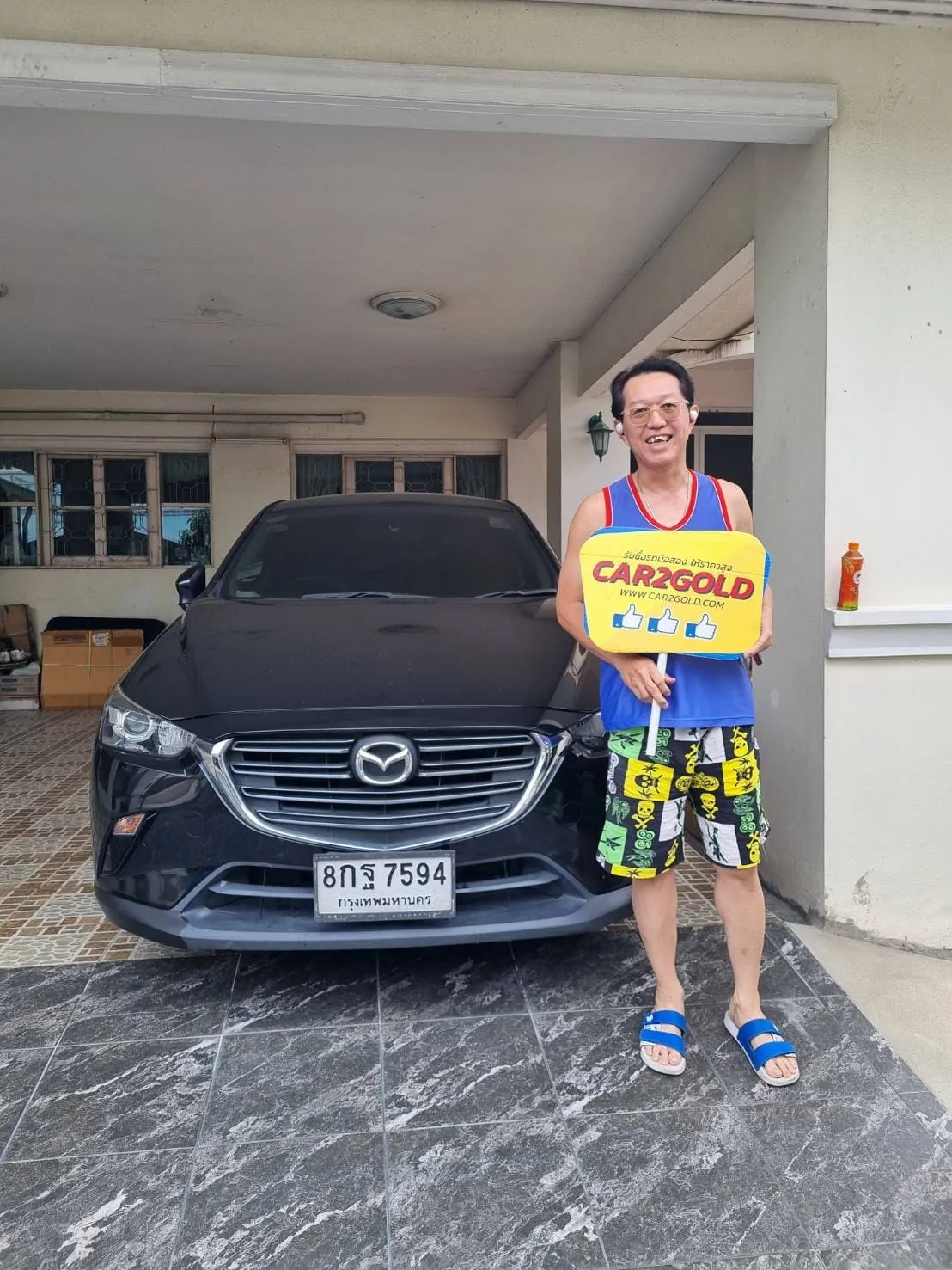 ผลงานรับซื้อรถ Mazda CX-3 สีดำ ตรวจเช็คละเอียด ให้ราคายุติธรรม