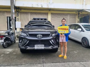 บรรยากาศนัดดูรถและทำสัญญารับซื้อ Fortuner มือเดียวป้ายแดง ขั้นตอนโปร่งใส ปลอดภัย 100%