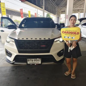 ผลงานรับซื้อ Toyota Fortuner มือสอง เครื่องยนต์ 2.8 สภาพสวย จ่ายเงินสดหน้างาน