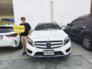 รีวิวรับซื้อรถเบนซ์ SUV มือสอง Benz GLA ตีราคาสูงถึงบ้าน
