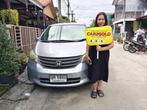 ผลงานรับซื้อรถ MPV 7 ที่นั่ง Honda Freed ตีราคาสูงตามสภาพรถจริง