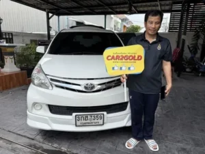 ผลงานรับซื้อรถ MPV มือสอง Toyota Avanza จบการขายง่าย รับเงินโอนทันที