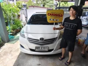 บริการรับซื้อรถอเนกประสงค์ Toyota Avanza สีขาว ดูรถถึงบ้านฟรี ไม่มีค่าใช้จ่าย