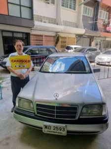 ผลงานรับซื้อรถยุโรปมือสอง Mercedes-Benz C-Class (W202) พร้อมภาพรีวิวความประทับใจจากลูกค้า